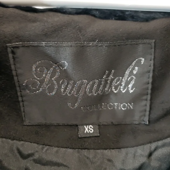 Bugatteli coat size xs 100 rex rabbit fur - Picture 4 of 4